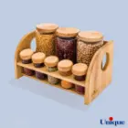 ست پاسماوری چوبی یونیک دو طبقه UN-6129