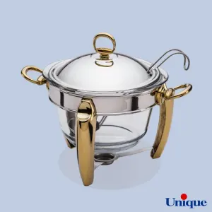 سوپ خوری یونیک پافیلی طلایی UN-3114