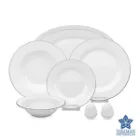 سرویس چینی زرین ایتالیا اف سمن یاسمن دارای وزن سبک و کارایی بالا