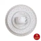 سرویس چینی زرین ایتالیا اف کامومیلا پلاس 12 نفره 74 پارچه