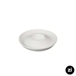 جای تخم مرغ تخت چینی زرین Zi فرم اس 17 سفید
