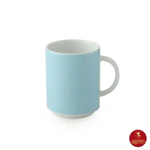 ماگ دسته دار چینی فرم اس زی 300 پاستل آبی