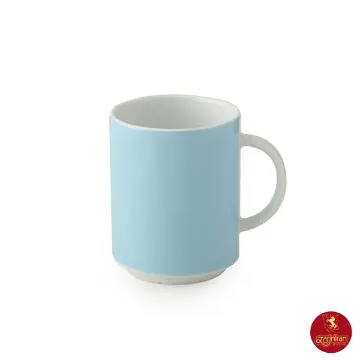 ماگ دسته دار چینی فرم اس زی 300 پاستل آبی