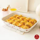 دیس لازانیا چینی زرین سایز 40 پینک رز مینیاتوری