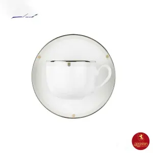 سرویس چای خوری چینی زرین ایتالیا اف طرح اپرا 12 پارچه