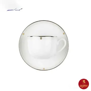 سرویس چای خوری چینی زرین ایتالیا اف طرح اپرا 12 پارچه