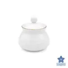 سرویس چینی زرین شهرزاد طرح سمن گلد 12 نفره 89 پارچه