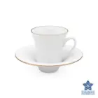 سرویس چینی زرین شهرزاد طرح سمن گلد 12 نفره 89 پارچه
