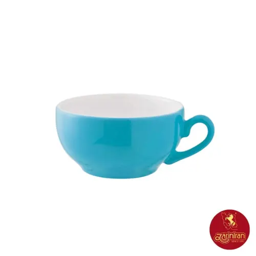 فنجان کاپوچینو لاته چینی زرین ایتالیا اف طرح آسمان