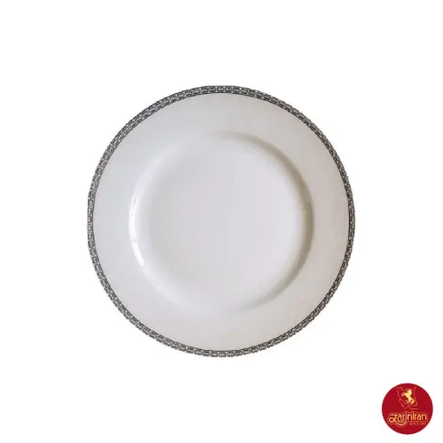 بشقاب پیش دستی 19 چینی زرین ایتالیا اف طرح ریوا پلاتینی