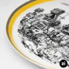 بشقاب تخت چینی زرین Zi فرم اس ویلیج سایز 33