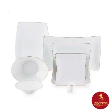 سرویس چینی زرین وینچی زرین رزگلد 6 نفره 30 پارچه