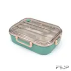 ظرف غذا FSJP سه خانه استیل 800 میلی لیتر کد 24-1527
