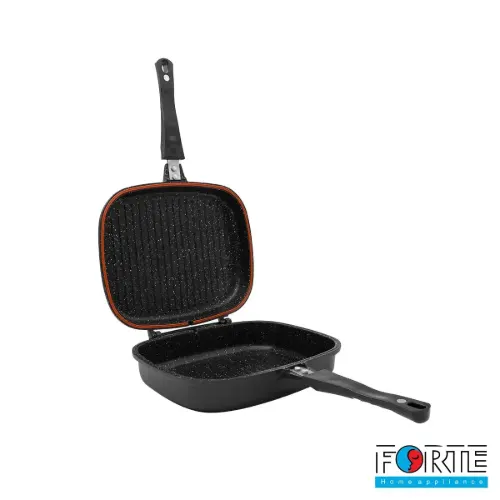 سرویس قابلمه گرانیتی 14 پارچه فورته Forte مدل پریما سرمه ای