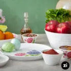 بشقاب تخت چینی زرین Zi فرم اس غزل سایز 30