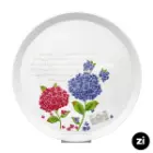 بشقاب تخت چینی زرین زی فرم اس غزل سایز 33