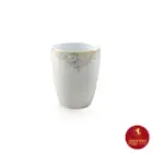 لیوان بدون دسته چینی زرین کواترو طرح مونت کارلو طلایی ۲۸۰ سی سی