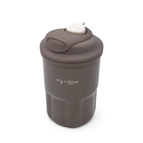 تراول ماگ مای کافی 450 میلی لیتر استیل MyCoffee کد 837