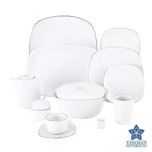 سرویس چینی یاسمن کواترو 77 سمن