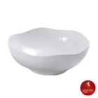 قدح چینی زرین هگزان طرح سفید