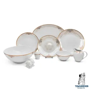 سرویس چینی تقدیس کلاسیک یسرا 6 نفره 32 پارچه