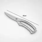 قیچی آشپزخانه تمام استیل وارداتی کد AS-1175