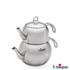 کتری و قوری 2.5 لیتر یونیک استیل UN-7268