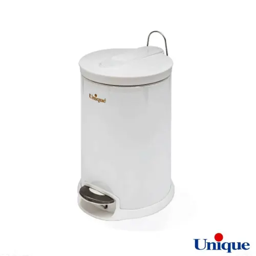 سطل زباله 12 لیتر سفید یونیک UN-4120