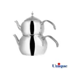 کتری و قوری استیل کلاسیک 2.2 لیتر یونیک UN-7270
