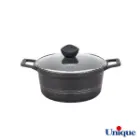 سرویس قابلمه گرانیتی یونیک 13 پارچه کلاسیک نوک مدادی UN-7816
