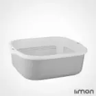 ست آبکش و لگن نسیم 2 لیمون 0183