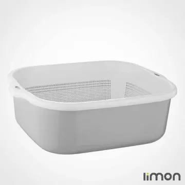 ست آبکش و لگن نسیم 1 لیمون 0163