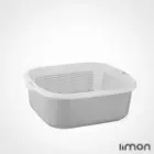 ست آبکش و لگن نسیم 3 لیمون 0203
