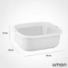 ست آبکش و لگن نسیم 3 لیمون 0203