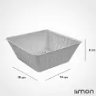سبد چهارگوش طرح بامبو کوچک لیمون 1150