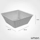 سبد چهارگوش طرح بامبو بزرگ لیمون 1148