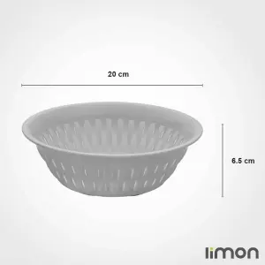 سبد گرد کوچک طرح بامبو لیمون 1154
