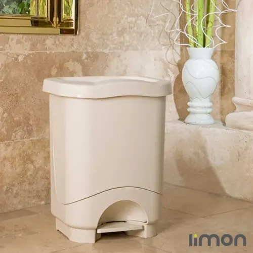 سطل پدالی لیمون چهارگوش 35 لیتری 1856