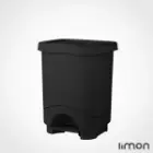 سطل پدالی لیمون چهارگوش 35 لیتری 1856