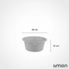 لگن گرد شماره 6 لیمون 1048