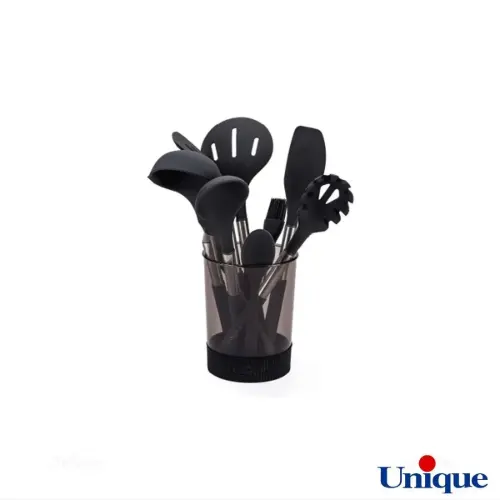 سرویس کفگیر و ملاقه استیل یونیک 10 پارچه مدل UN-1165