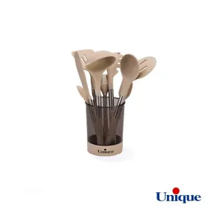 سرویس کفگیر و ملاقه استیل یونیک 10 پارچه مدل UN-1165