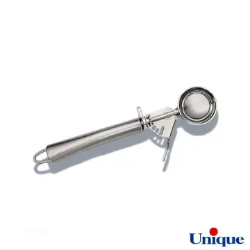 قاشق سرو بستنی فنردار بزرگ استیل یونیک مدل UN-1115 (وارداتی اصل)