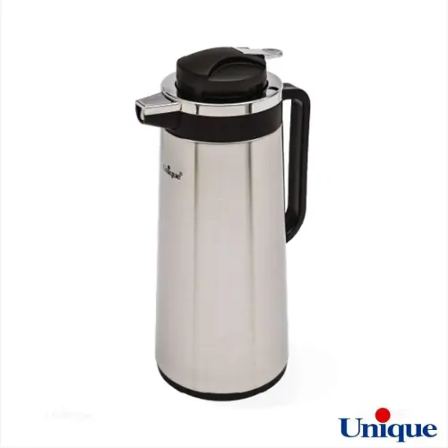 فلاسک 1.9 لیتر استیل شیشه دار یونیک UN-1808