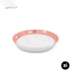 فنجان و نعلبکی چای خوری چینی زرین ZI فرم اس هپی ربیت 2 پارچه