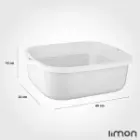 سرویس 6 پارچه آبکش و لگن لیمون مدل نسیم 278