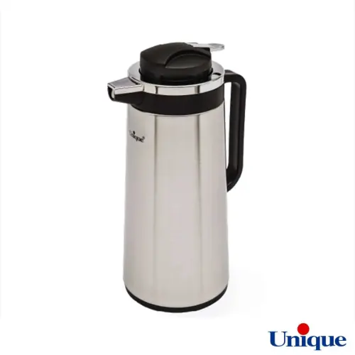 فلاسک 1.6 لیتر استیل شیشه دار یونیک UN-1806