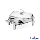 سوفله خوری یونیک مستطیل کوچک پافیلی کروم UN-3105