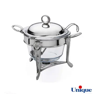 سوپ خوری یونیک نگین دار نقره ای UN-3614