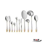 سرویس 86 پارچه قاشق و چنگال ناب استیل مدل امپریال
